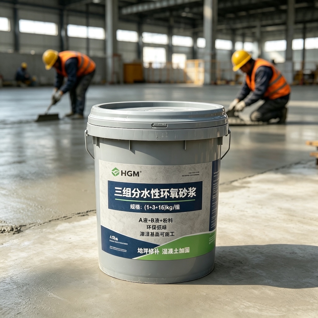昭平三组份水性环氧砂浆